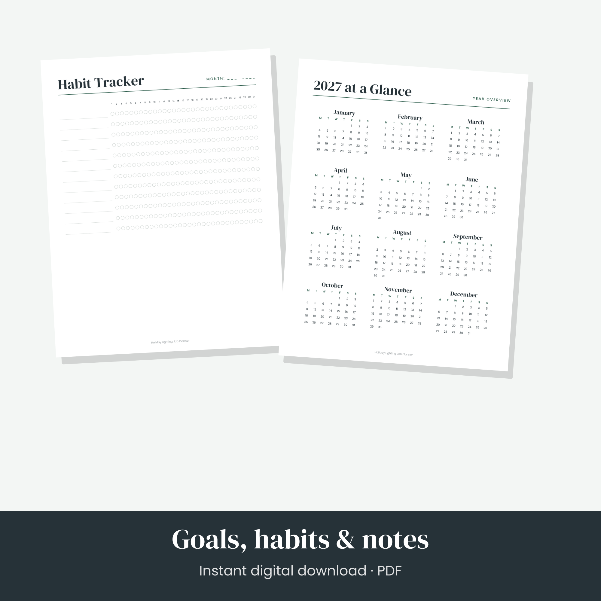 Holiday Lighting Job Planner — image 4