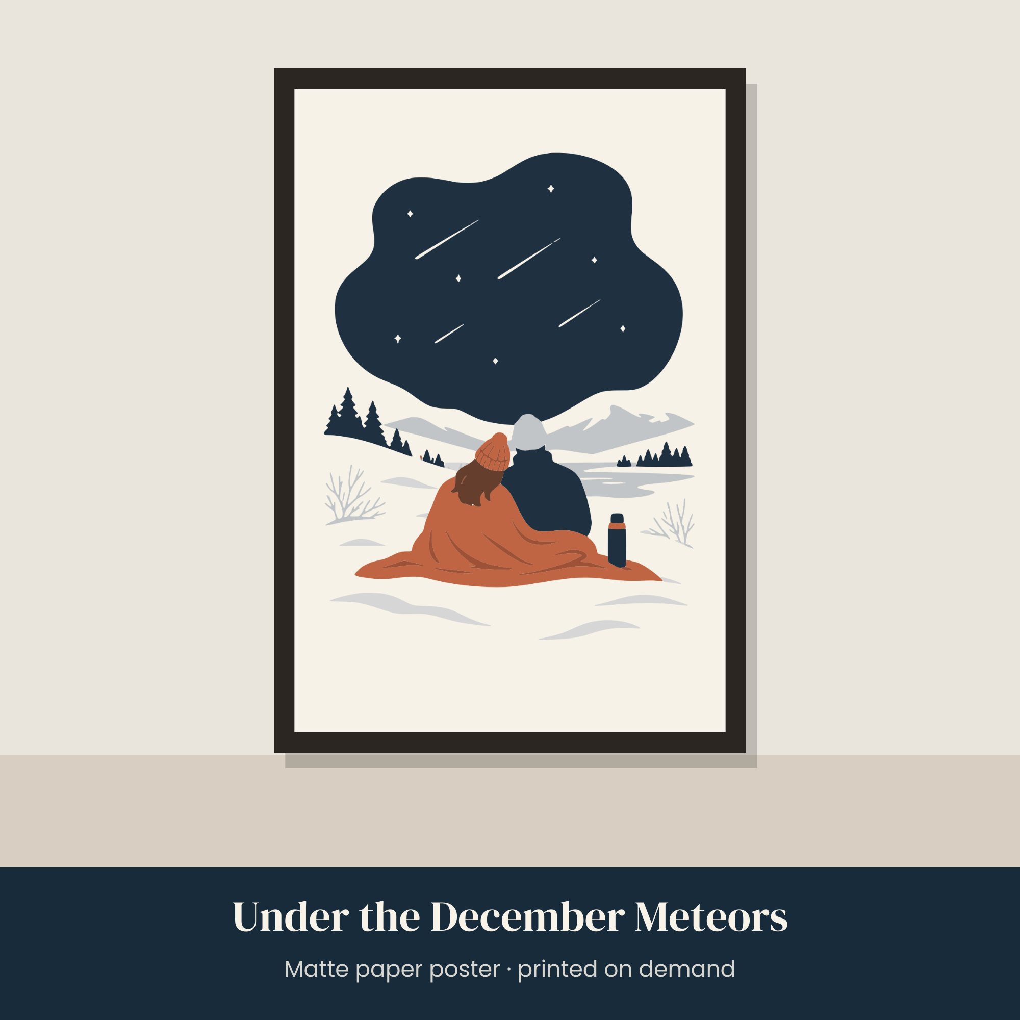 Under the December Meteors