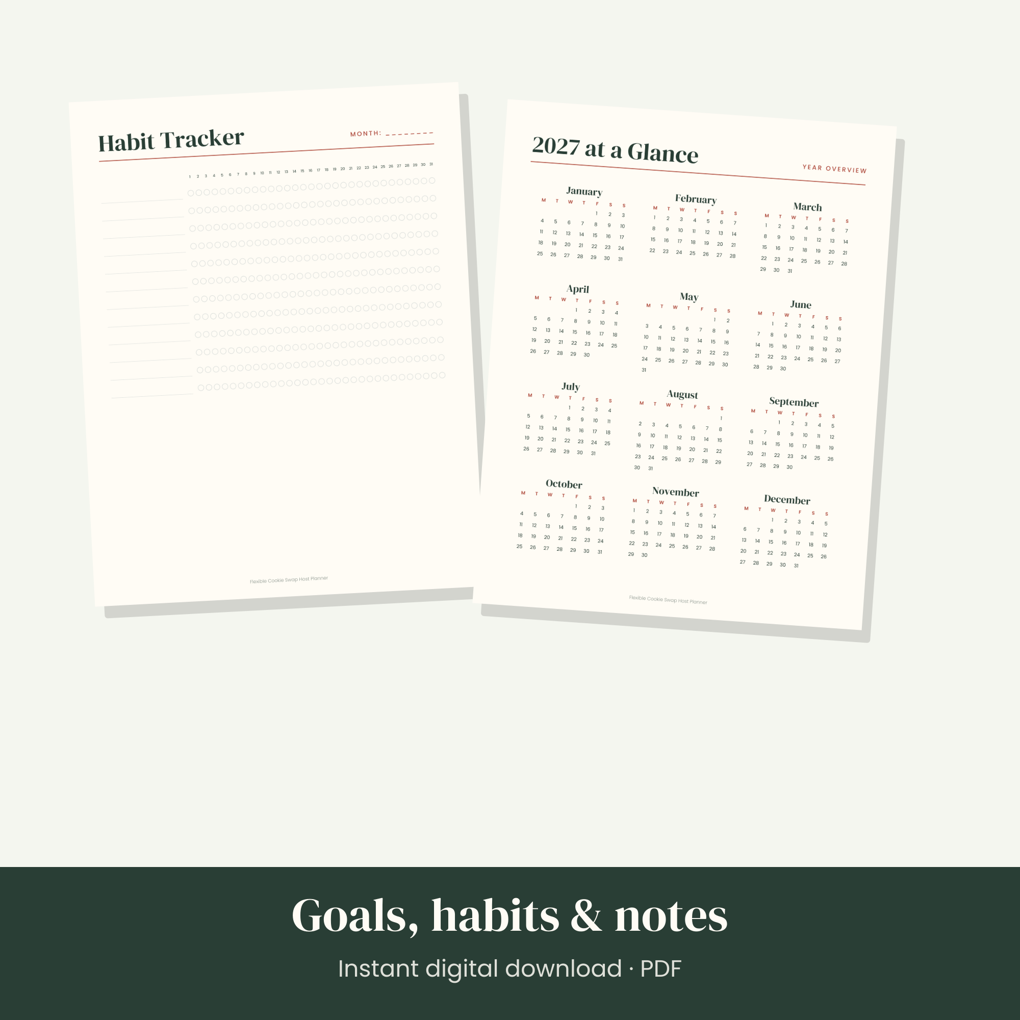 Flexible Cookie Swap Host Planner — image 4
