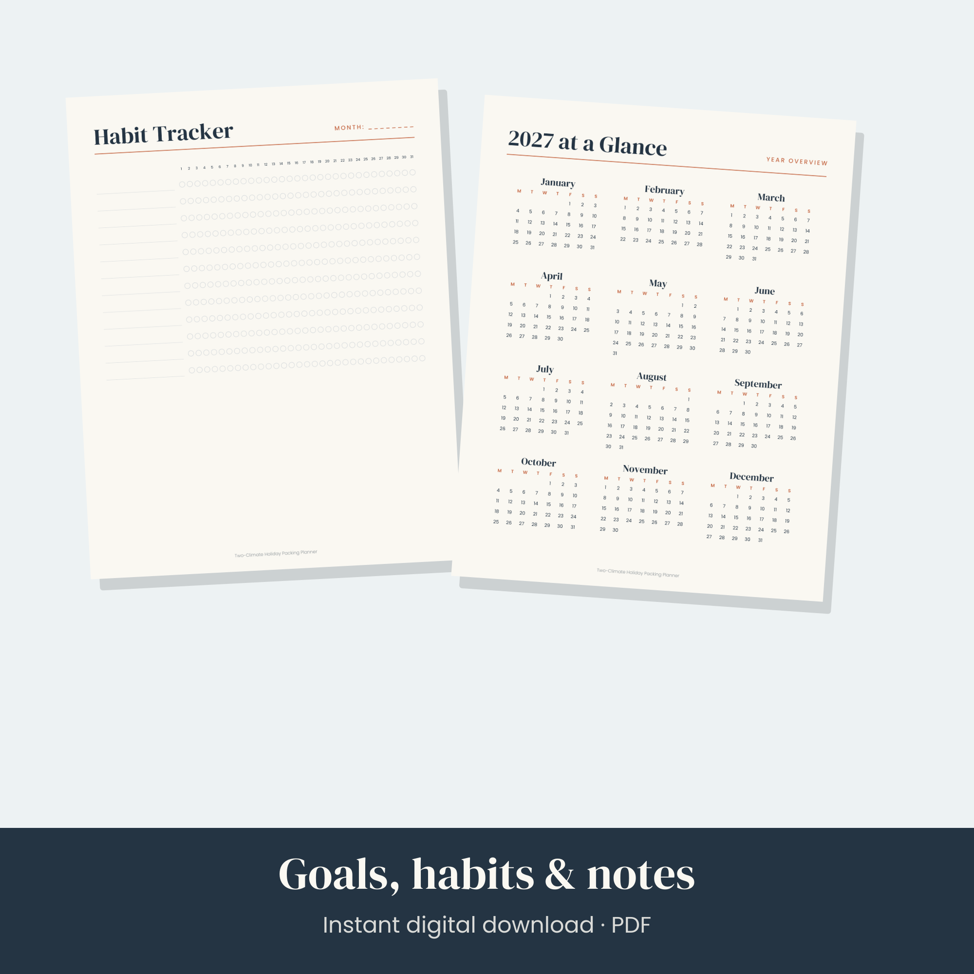 Two-Climate Holiday Packing Planner — image 4