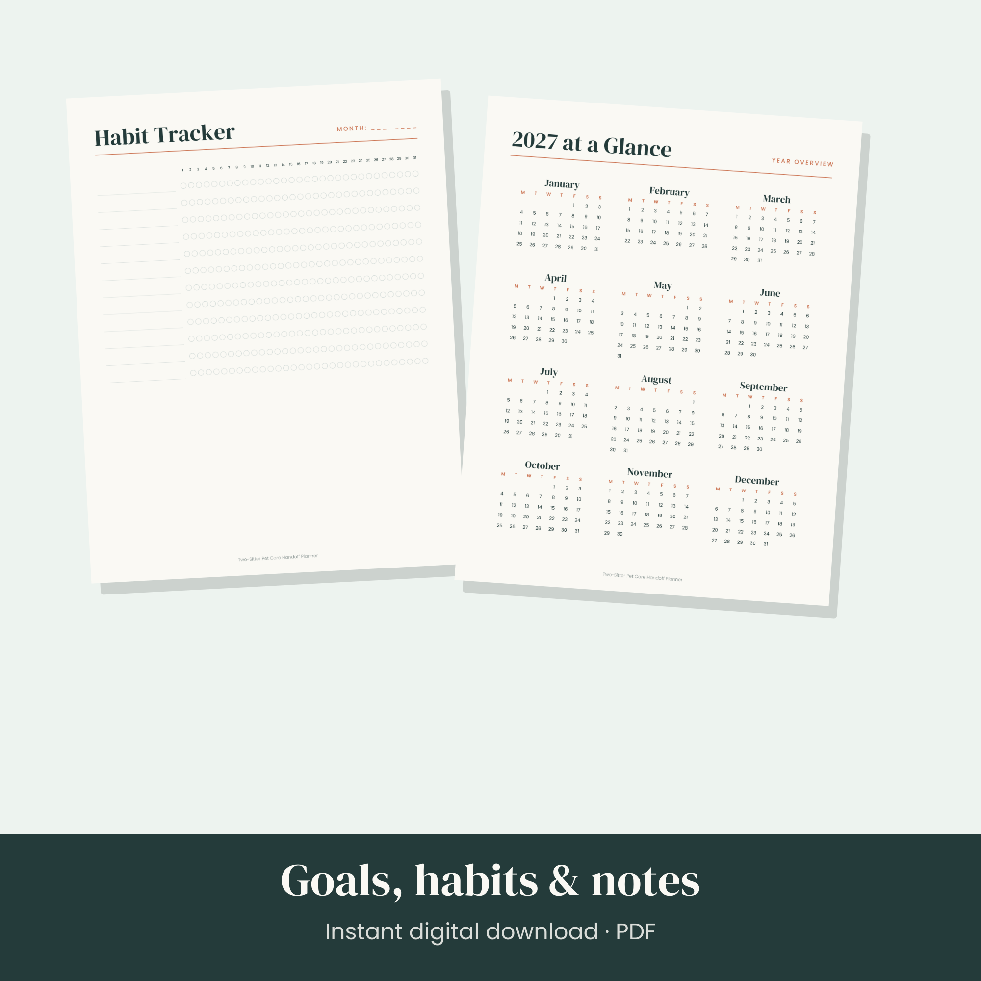 Two-Sitter Pet Care Handoff Planner — image 4