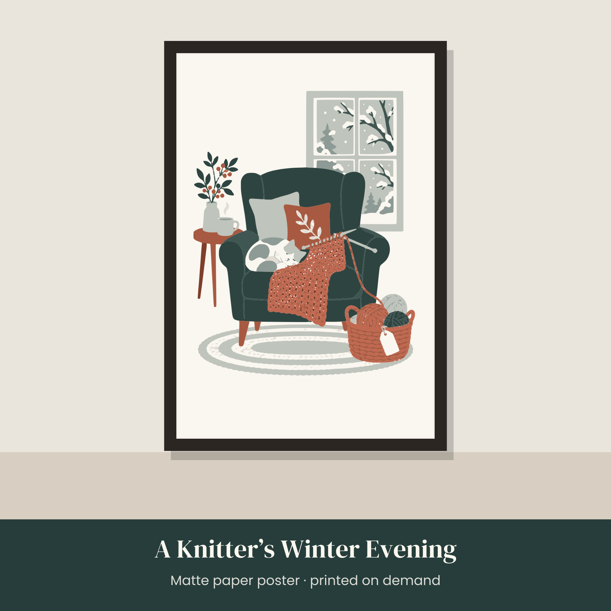A Knitter’s Winter Evening