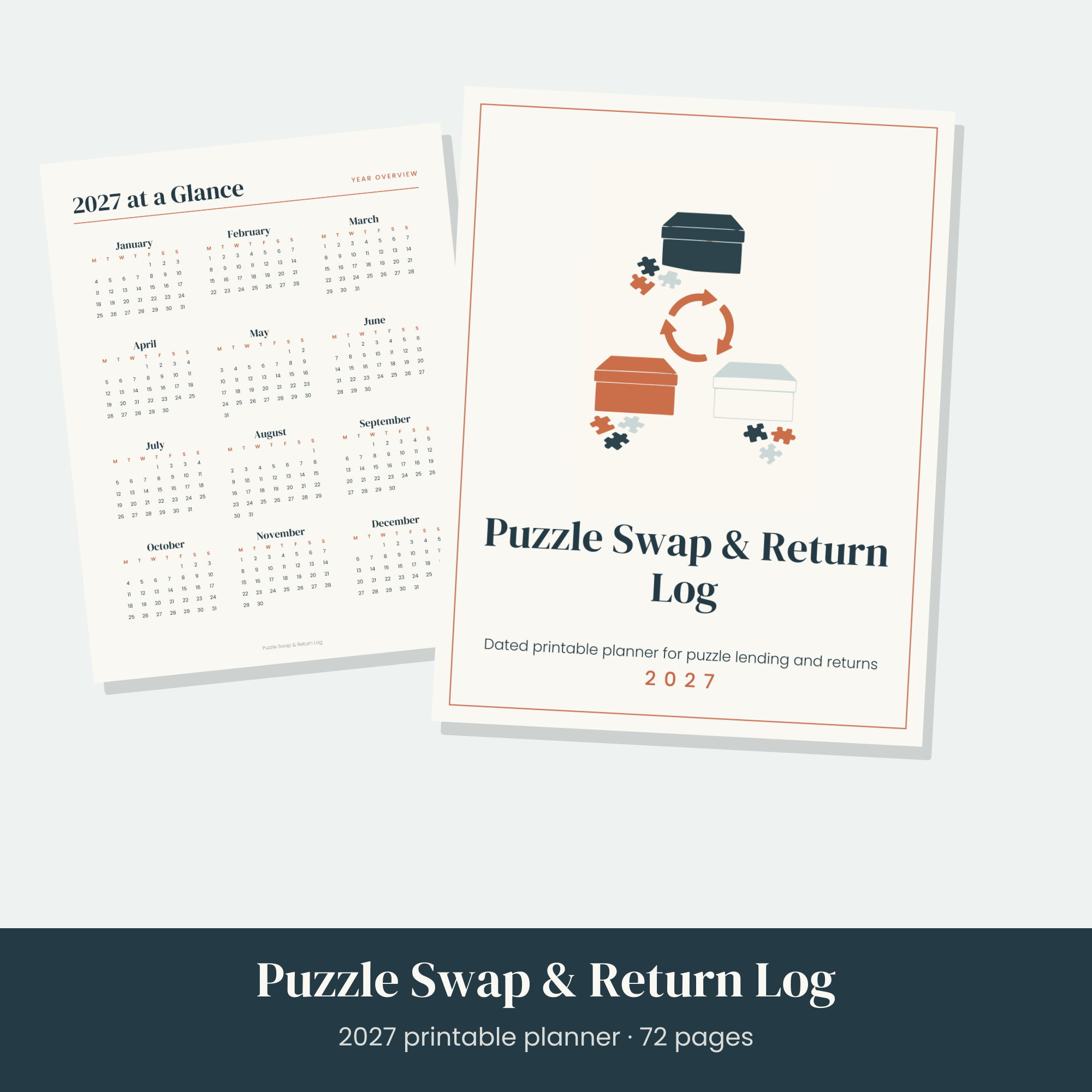 Puzzle Swap & Return Log