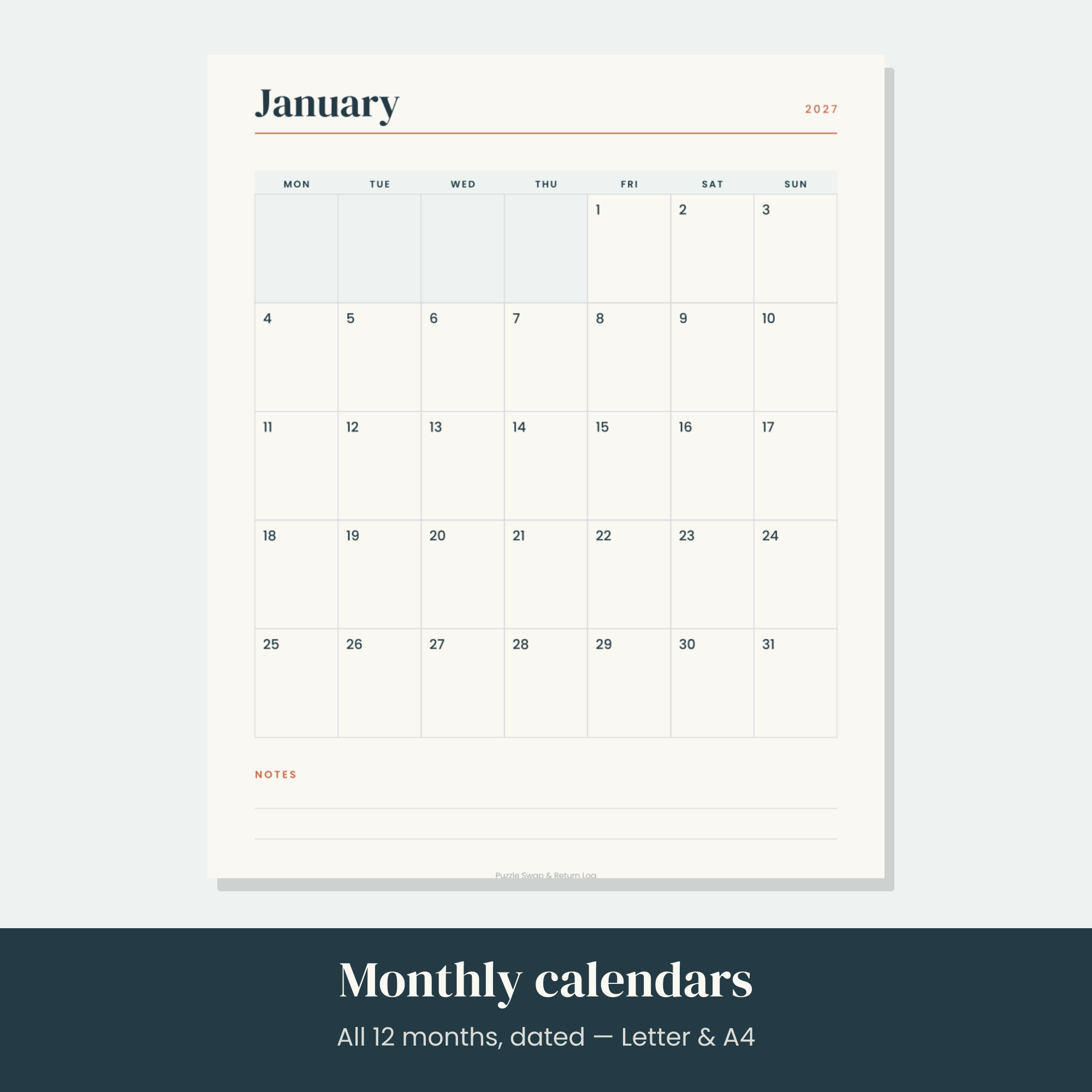 Puzzle Swap & Return Log — image 2