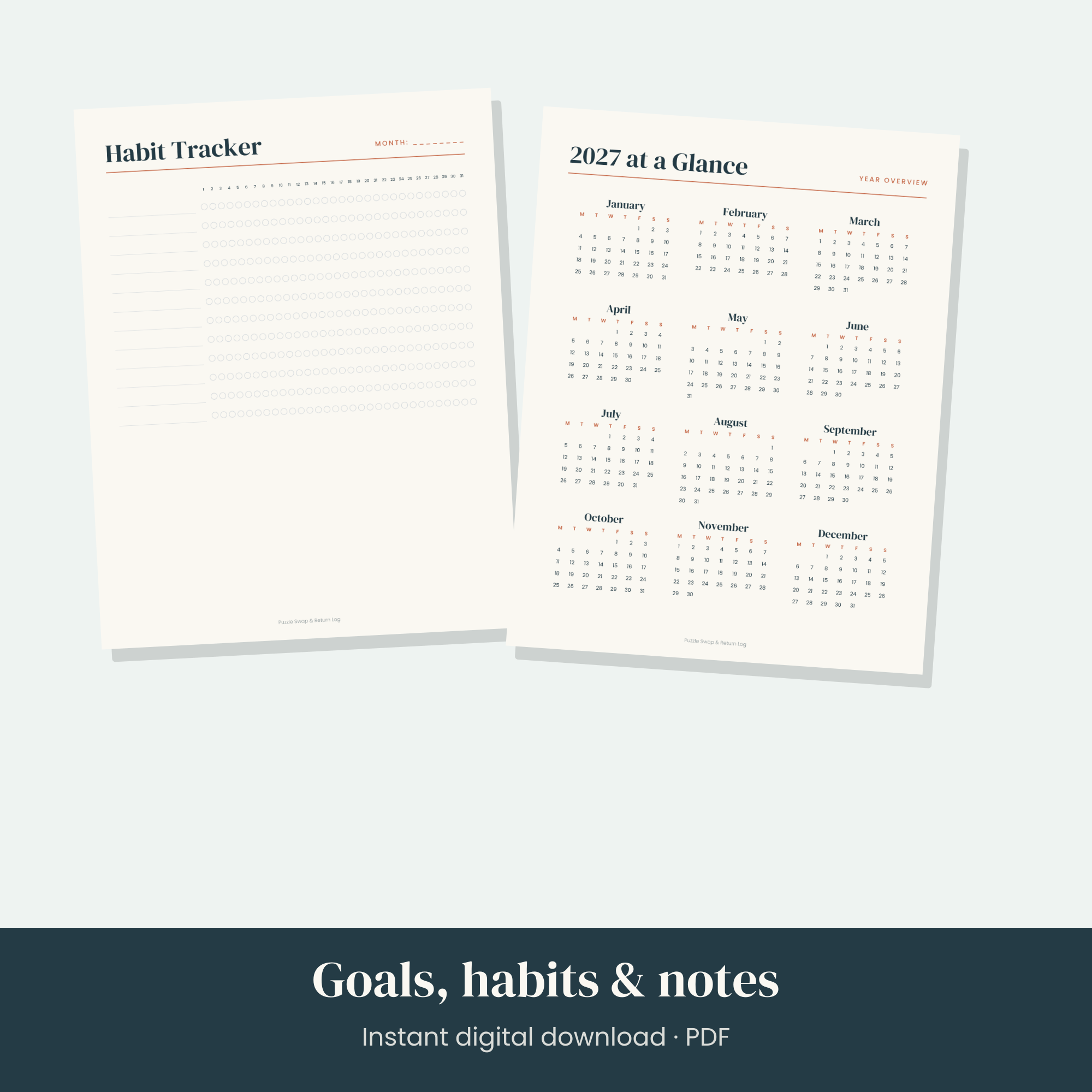 Puzzle Swap & Return Log — image 4