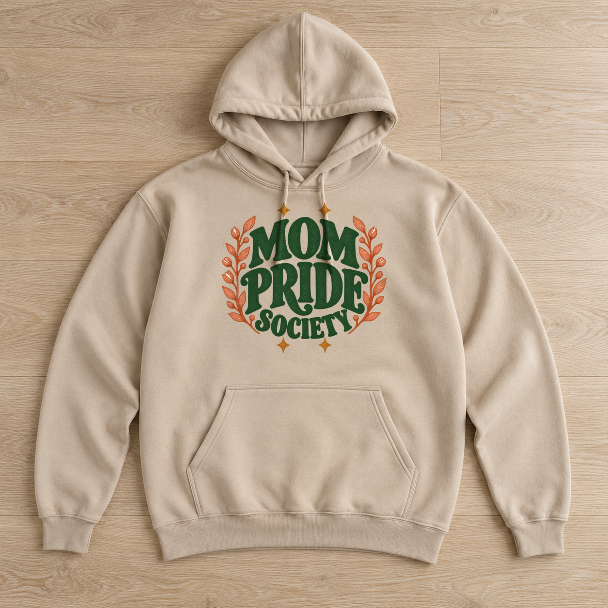 Mom Pride Society Botanical Hoodie